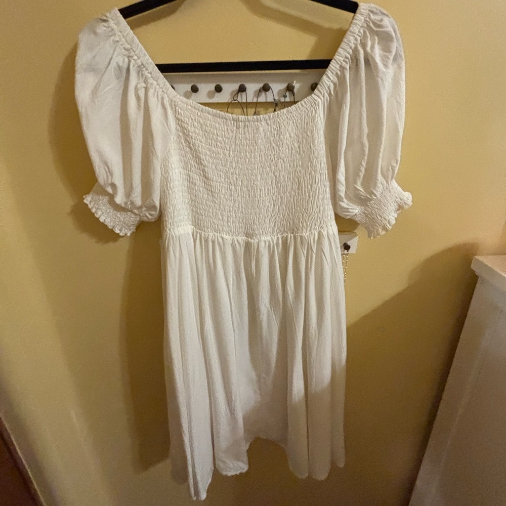 Altar’d State cute white dress 
women’s small - Picture 5 of 5